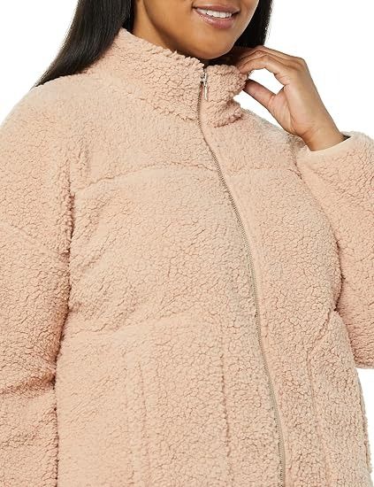 Amazon Essentials Women'S Sherpa Fleece Jacket image 4